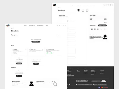 Filli Boya ui/ux account branding checkout clean design figma flat icon landing page material minimal ui ux web website white xd