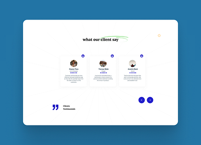 Daily UI Testimonial 039 #dailyui 039 dailyui day39 design testimonials ui uidesign ux