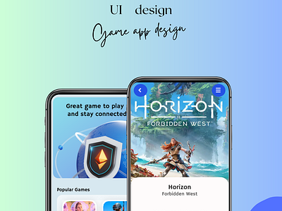 Game app design