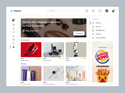 Social media marketplace UI ecommerce figma marketplace ui uiux