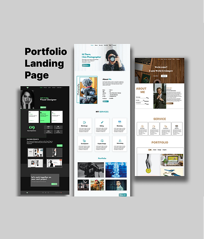 Portfolio Landing Page portfolio landing page