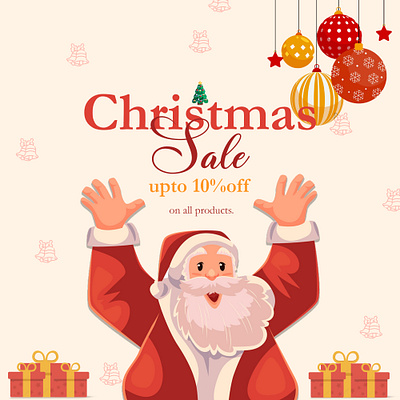 Christmas Sale poster. ad design graphic design typography