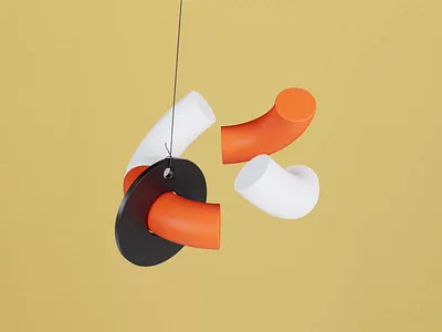 Satisfying 3d lopping animation (Sound On) 3d 3d animation 3d art animation art direction balance design geometric loop looping minimal minimalist motion graphics relaxation relaxing satisfying simple