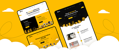 Website redesign • Swiftly ai hiring branding graphic design hiring illustration kulfi design studio landing page landing page design product design redesign satwik pachineela swedish design ui design unbiased hiring ux webai website yellow theme landing page