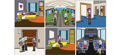 social media wise - Storyboard animation design graphic design social media storyboard