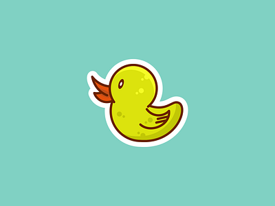 Cute Duck Design animation animlas brand brand design brand identity branding cute decal design duck graphic design illustration logo logo design vector visual identity