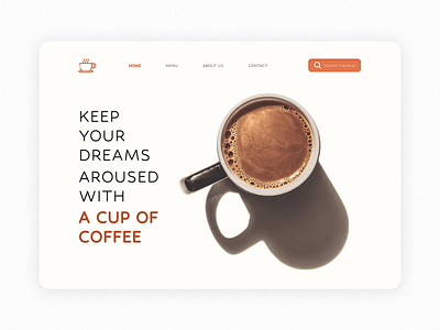 Coffee Shop - Landing Page cafe coffee shop design figma landing page ui