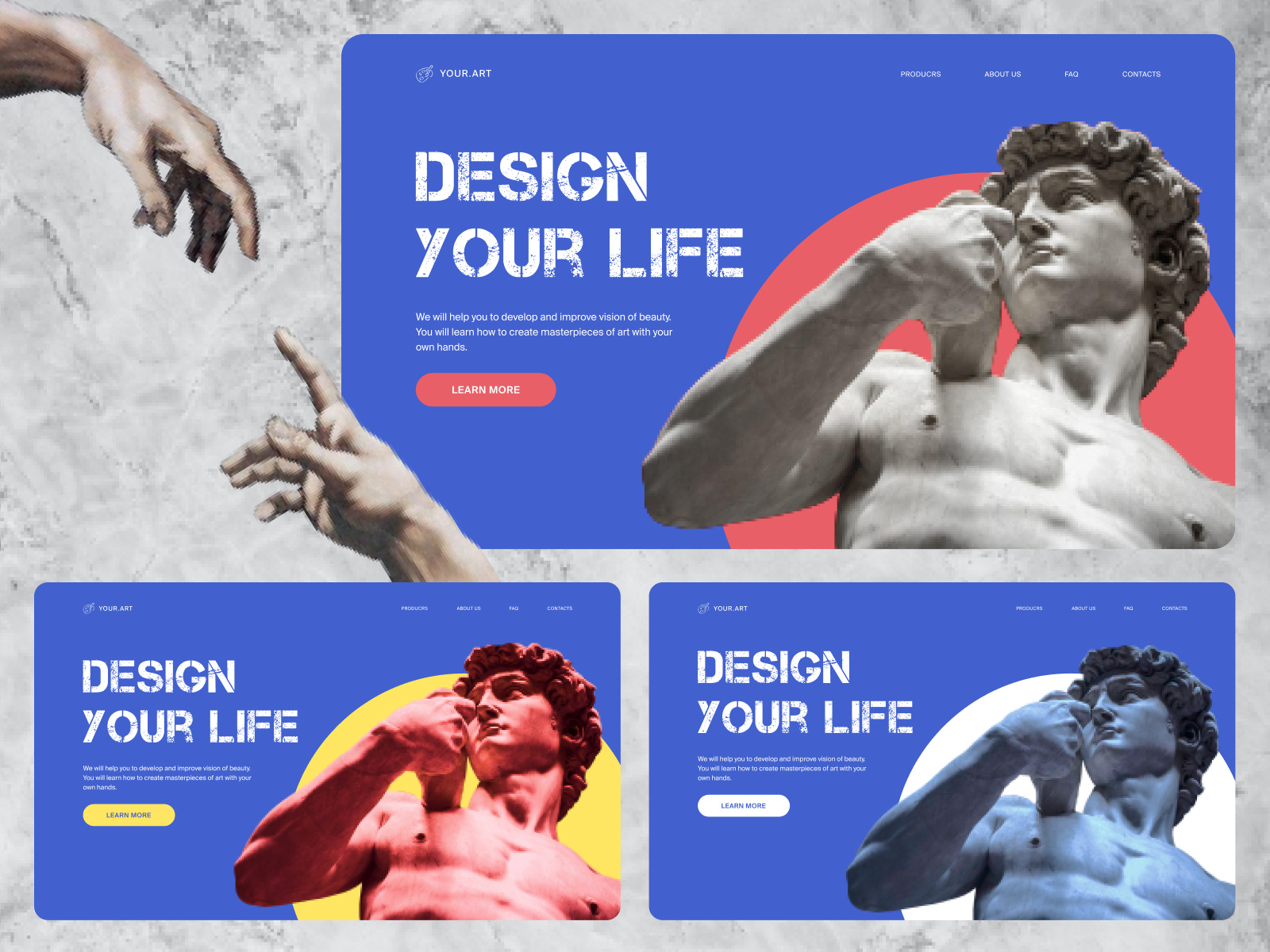 first-screen-design-concept-your-art-by-valera-on-dribbble