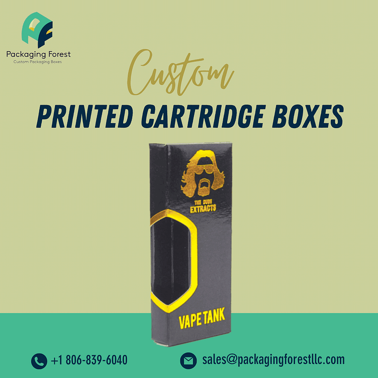 Custom Printed Cartridge Boxes by Custom Packaging Boxes on Dribbble