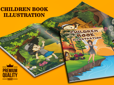 Children Book Illustration branding children book illustration design graphic design illustration kids book illustration typography vector vector art