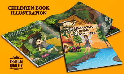Children Book Illustration branding children book illustration design graphic design illustration kids book illustration typography vector vector art