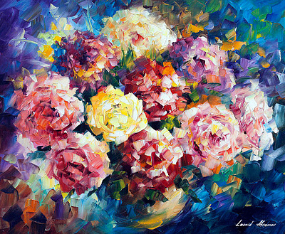 PUFFY ROSES leonidafremov