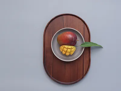 jejuapple mango branding graphic design