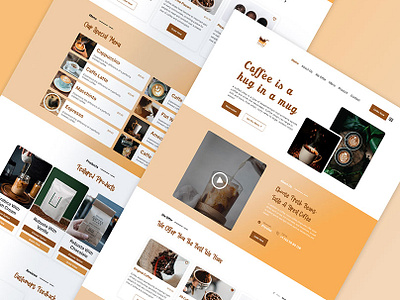 Coffee Shop Landing Page Design branding cafe call to action cappuccino coffee coffee shop landing page competitors customer reviews design exclusive access graphic design landing page landing page design latte muffins organic target audience ui unique selling proposition ux