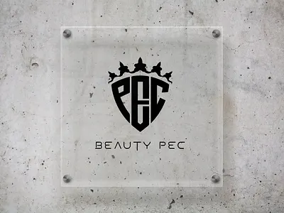 BEAUTY PEC LOGO app branding design graphic design illustration logo typography ui ux vector