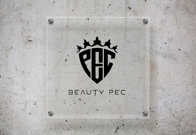 BEAUTY PEC LOGO app branding design graphic design illustration logo typography ui ux vector