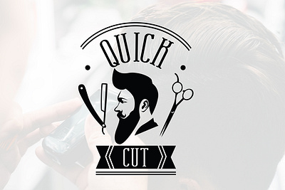 QUICK CUT LOGO branding design graphic design illustration logo vector