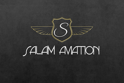 Salam Aviation LOGO branding design graphic design illustration logo typography vector