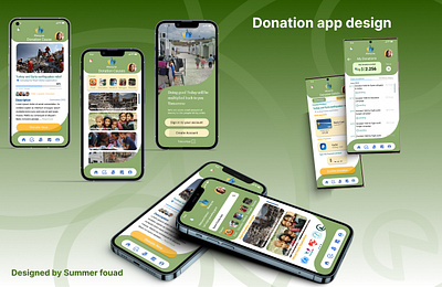 Donation app design by Summer fouad on Dribbble