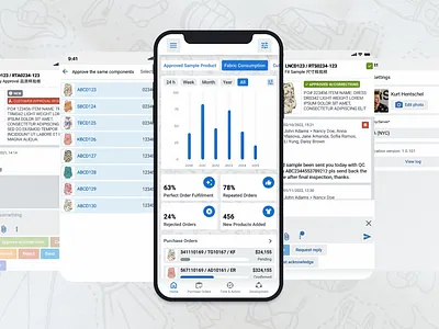 Apparel Connect App - PLM for Fashion app apparel plm cloud fashion plm design fashion plm plm for fashion ui