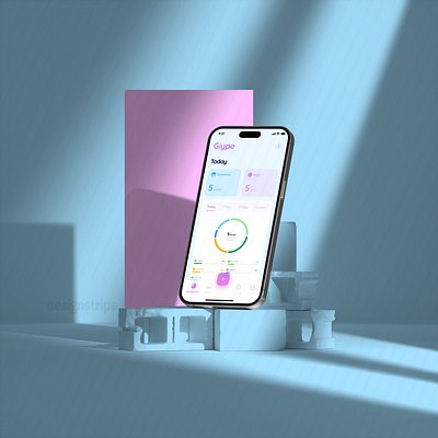 Giype - Mood Tracking App 📊 ai app android app design clean design inspiration ios layout logo minimal mobile design uidesign uitrend uiux ux