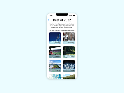 DailyUI #063 Best of 2015 2022 best of blue daily ui dailyui design folder image memory mobile photo storage storage application subfolder ui video