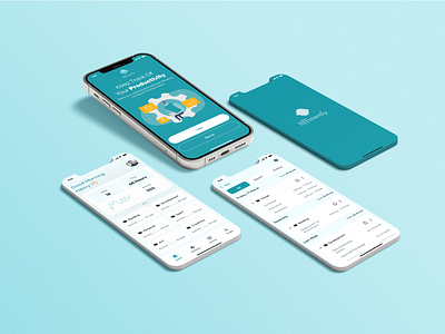 Efficiently Productivity Tracking app app appui branding design iosapp newdesign productive productivity ui uidesign uiux usrinterface uxdesign