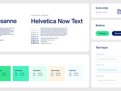 Project design system buttons colors design design process design system icons rules text input typography ui ux ui design