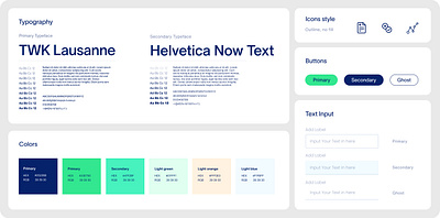 Project design system buttons colors design design process design system icons rules text input typography ui ux ui design