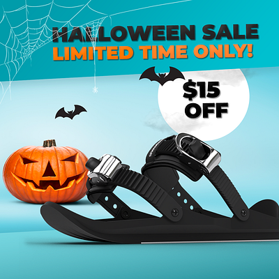 HALLOWEEN SOCIAL MEDIA BANNER ad ads banner design graphic design halloween marketing online sale social media