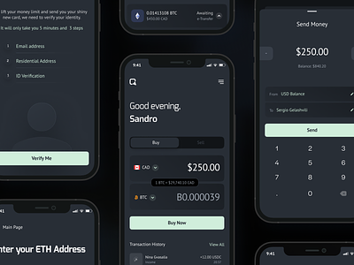 Crypto Wallet App binance bitcoin exchange blockchain buy coin crypto crypto app crypto exchange crypto sell exchange fintech ios app payments sell send funds send money trade trading wallet web3