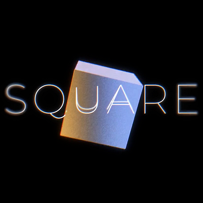 Square animation logo motion graphics