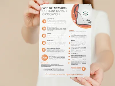 How to avoid personal data breaches in a hospital? databreach doctors documents healthcare hospital information leaflet