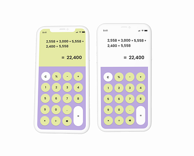 Calculator UI daily 5 branding design ui uidaily1 ux ui ux