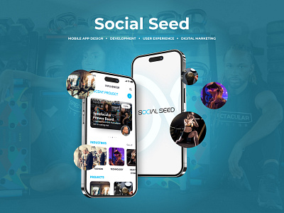 Social Seed | Mobile App design | User experience branding design development graphic design logo design marketing mobile app design ui