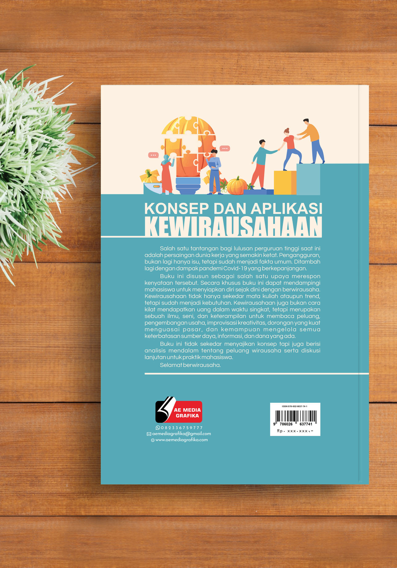 Book Cover - Konsep Dan Aplikasi Kewirausahaan By Edi Riyanto On Dribbble