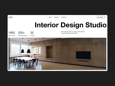 Interior Design Studio branding interior interior studio interior studio web design luxury web minimalistic ui ux web web design