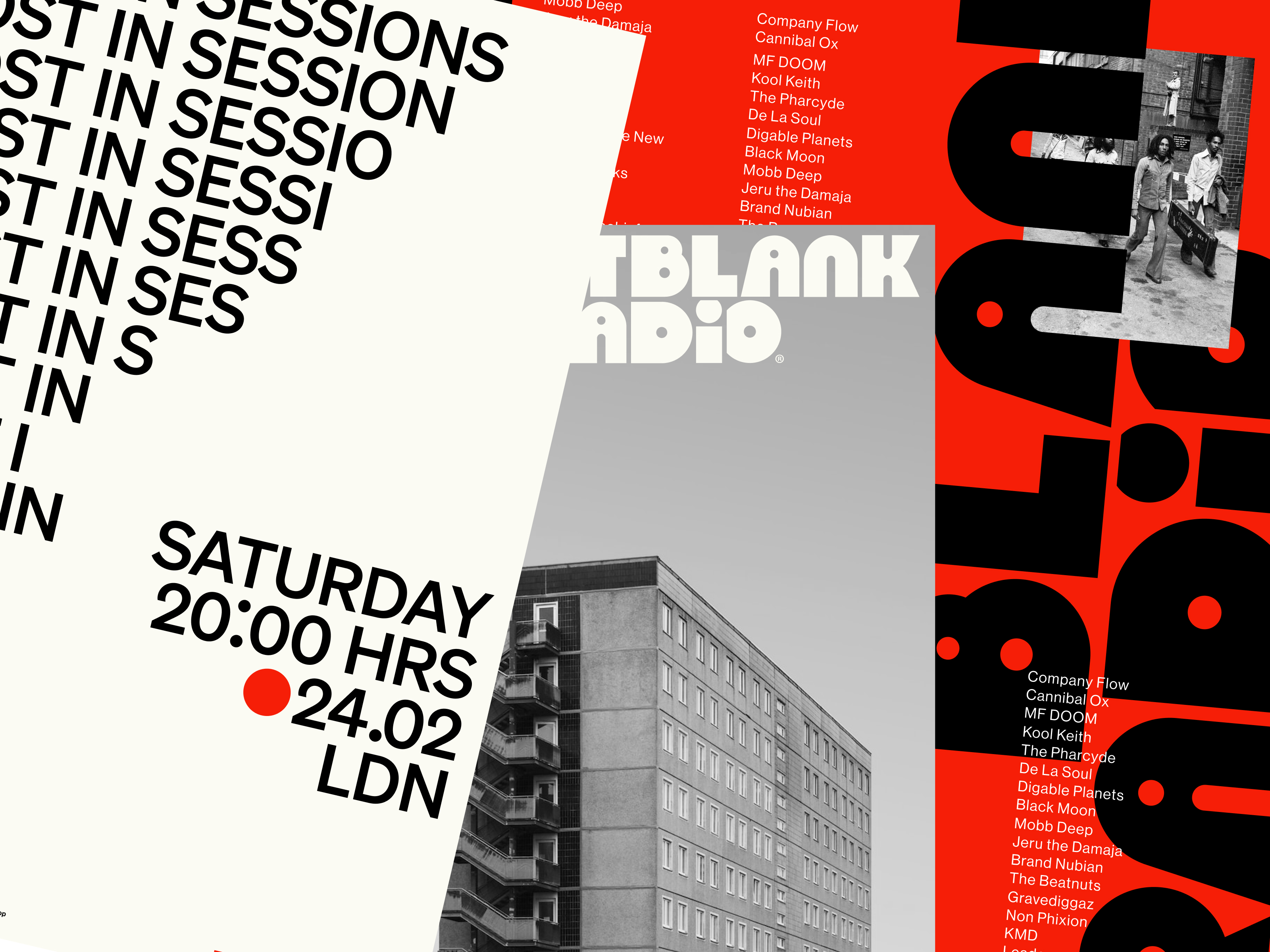 Point Blank Radio - Case Study by Alex Aperios on Dribbble