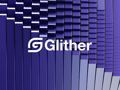 Glither Logo branding design graphic design illustration illustrator lettering logo monogram ui vector