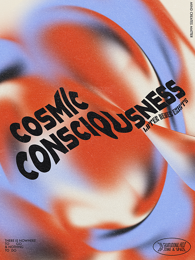 Cosmic Consciousness Poster branding design graphic design