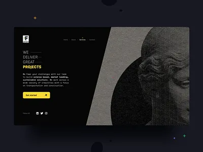 Fewzed app dashboard design interface landing page ui ui ux user interface