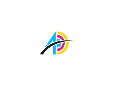 AD ZONE icon & letter mark BRANDING Logo, Mark, Symbol, Color branding colorfulllogo colorul illustration logo
