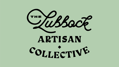 The Lubbock Artisan Collective branding logo