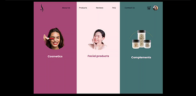 Beauty! design designer figma graphic design prototype ui webdesign website