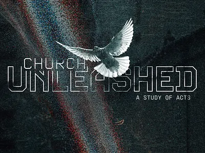 Church Unleashed sermon series design branding design logo sermon series