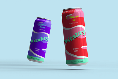 Vitality Healthy Energy Drink branding design illustration logo ui uiux design ux uxui design warmup