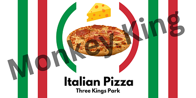 Italian Pizza Banner Design branding design graphic design italy pizza