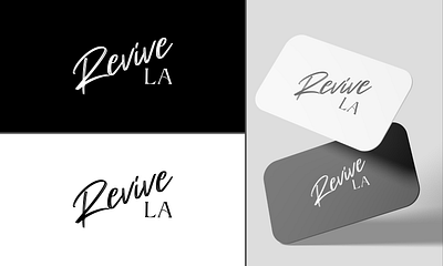 Revive LA Logo app branding church logo clothing logo design design fashion logo graphic design illustration logo logo design typography ui ux vector