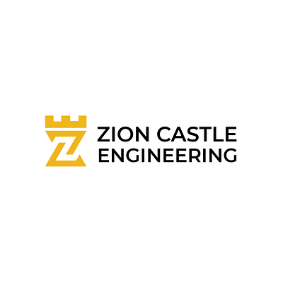 Logo design for an Engineering company branding construction engineering logo