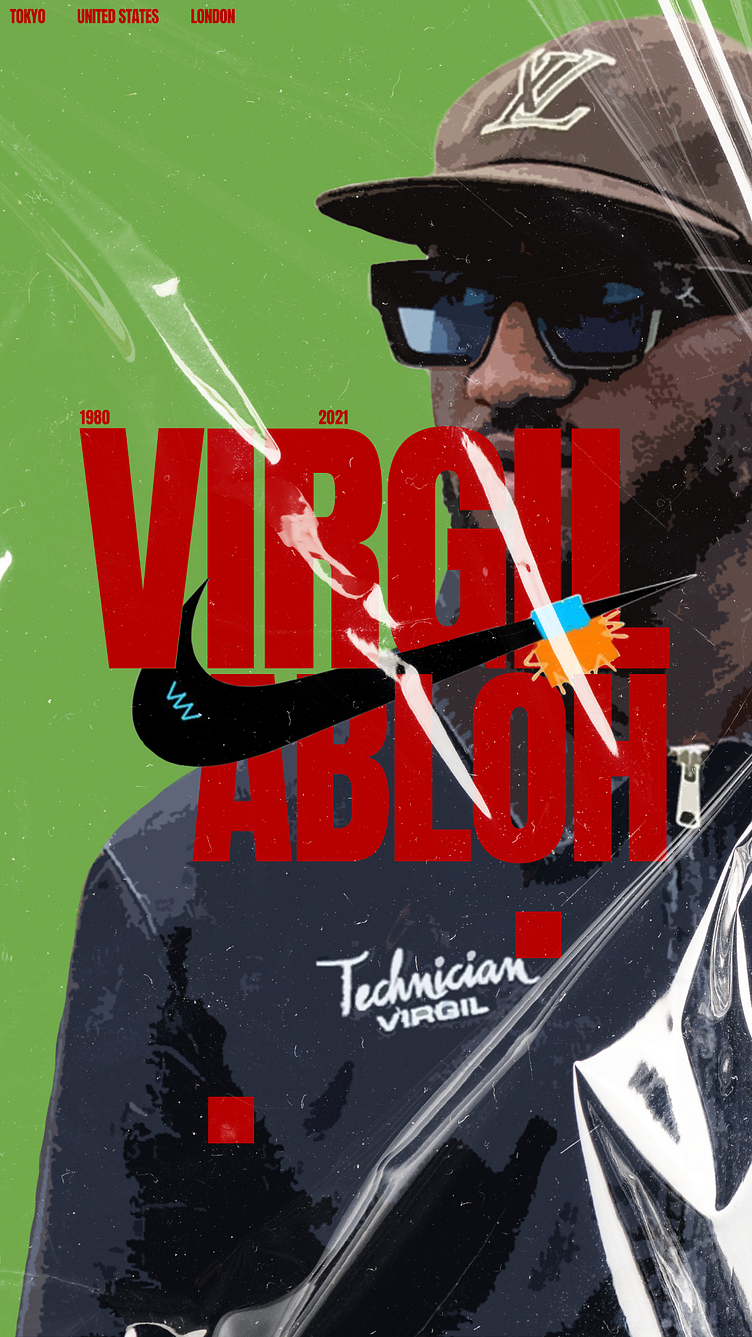 Virgil Abloh  Passion Project by Axel Vazquez on Dribbble
